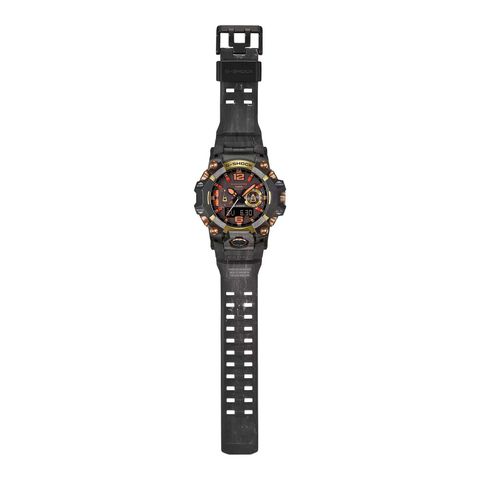 CASIO | G-SHOCK GWG-B1000MG-1A9 | 2026新款 AMGMA 橙紅岩漿 戶外腕錶 內建指南針溫度計 平攤展示