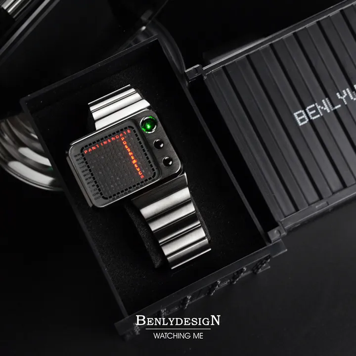 Benlydesign | RADAR.BBR | 2026新品 雷達顯示造型  電子錶 盒裝展示