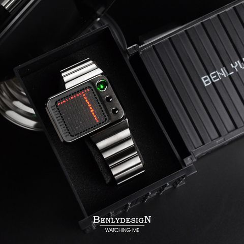 Benlydesign | RADAR.BBR | 2026新品 雷達顯示造型  電子錶 盒裝展示