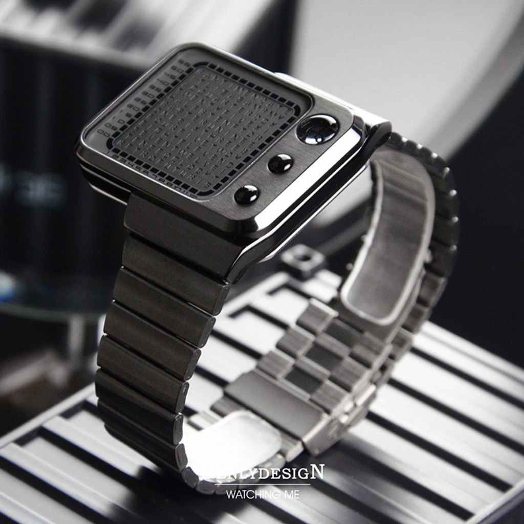 Benlydesign | RADAR.BBR | 2026新品 雷達顯示造型  電子錶 實體正右側