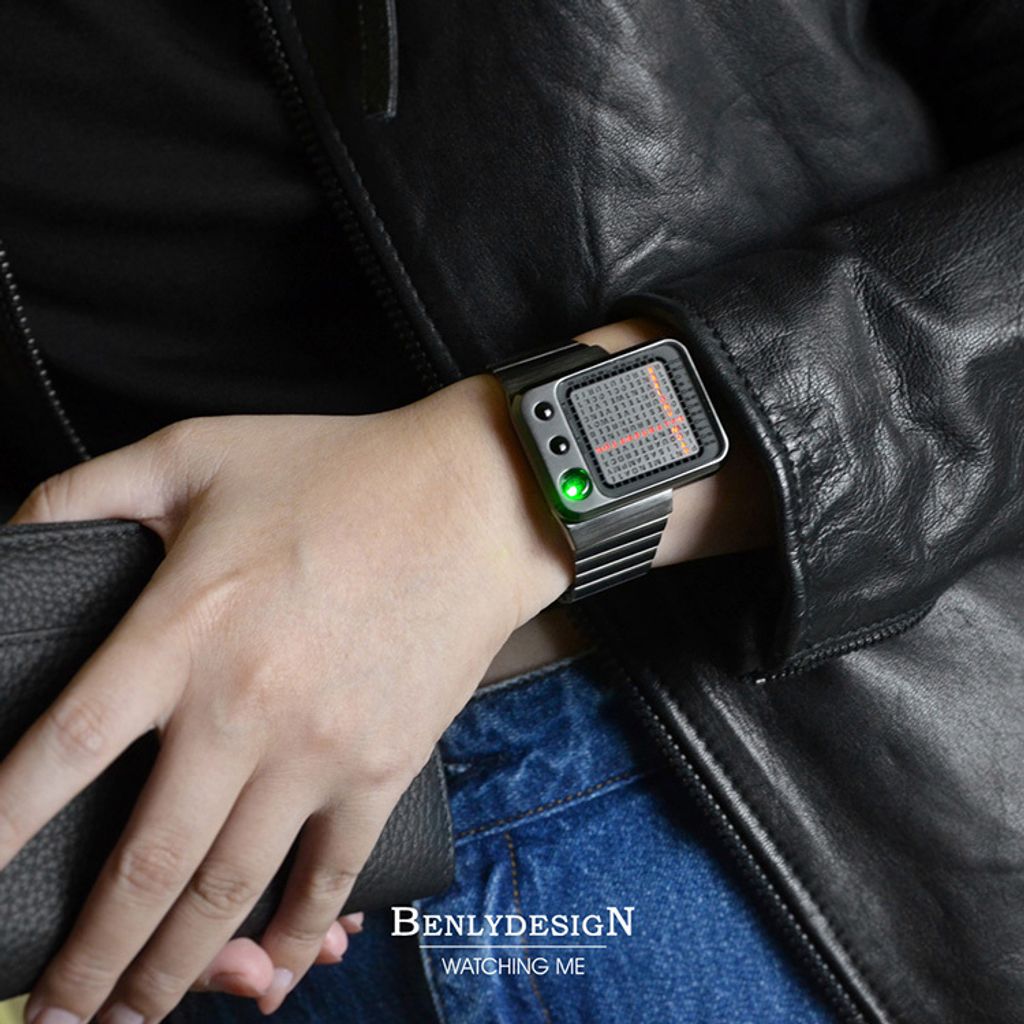 Benlydesign | RADAR.BBR | 2026新品 雷達顯示造型  電子錶 實戴展示
