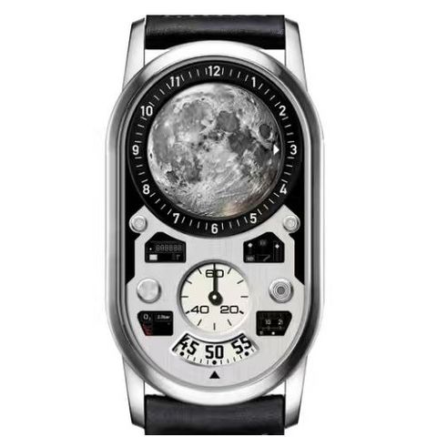 【限量預定】Benlydesign | PD-mo | 2026新品 星球儀表板 月球款 石英腕錶