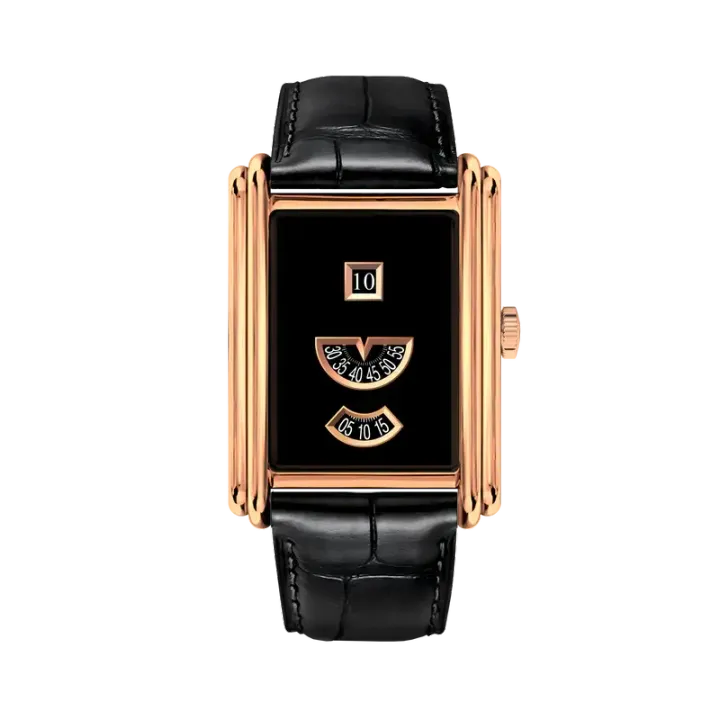【預購】Benlydesign | Time Gallery bronzeGold | 2026 10月新品 限量版 青銅金典雅復古款 石英錶 黑色皮革錶帶 正面