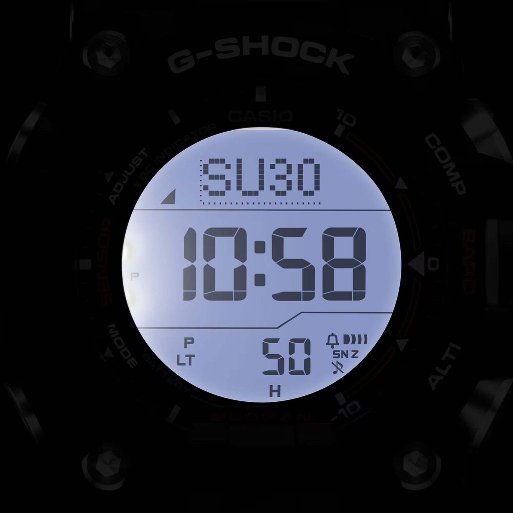 CASIO 卡西歐 | G-SHOCK GW-9500MH-5 | 2026年8月新款 金色地平線 LAND系列 MUDMAN 棕色數位 金色鍍離子錶盤 男錶 電子錶 LED燈