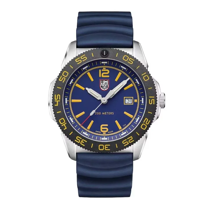 Luminox 雷明時 | 1LM-3125FB | Pacific Diver FORCE BLUE 深海藍 聯名潛水錶 正面