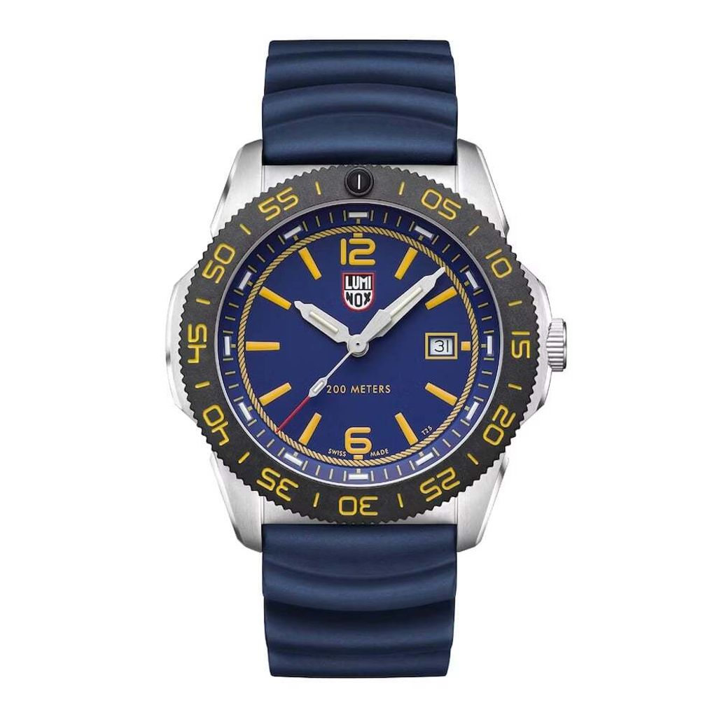 Luminox 雷明時 | 1LM-3125FB | Pacific Diver FORCE BLUE 深海藍 聯名潛水錶 正面