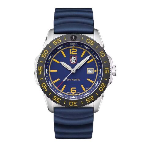 Luminox 雷明時 | 1LM-3125FB | Pacific Diver FORCE BLUE 深海藍 聯名潛水錶 正面