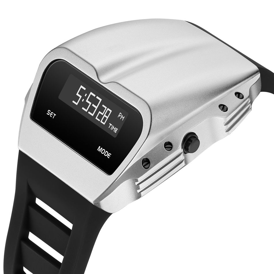 Benlydesign | 角鬥士 X7000S-W | 工業設計美學 不銹鋼石英錶側面細節