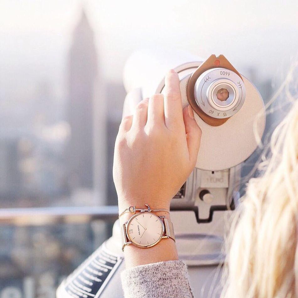 Paul Hewitt | Perfect Match PH-PM-1 | 玫瑰金米蘭帶經典套組 實戴細節