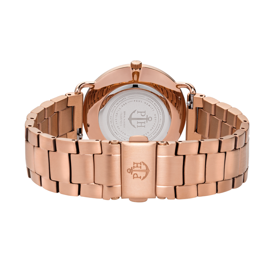 Paul Hewitt | Miss Ocean Line PH-M-R-M-33S | 海洋女神-大理石面鋼帶腕錶背面