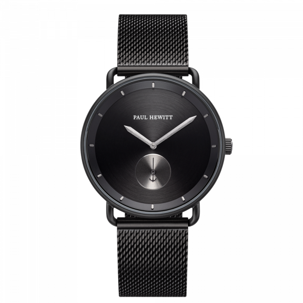 Paul Hewitt | Breakwater Line PH-BW-BGM-BS-5M | 破浪風格米蘭帶腕錶正面