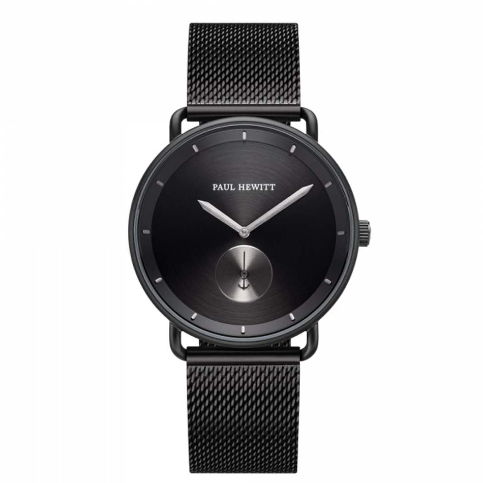 Paul Hewitt | Breakwater Line PH-BW-BGM-BS-5M | 破浪風格米蘭帶腕錶正面