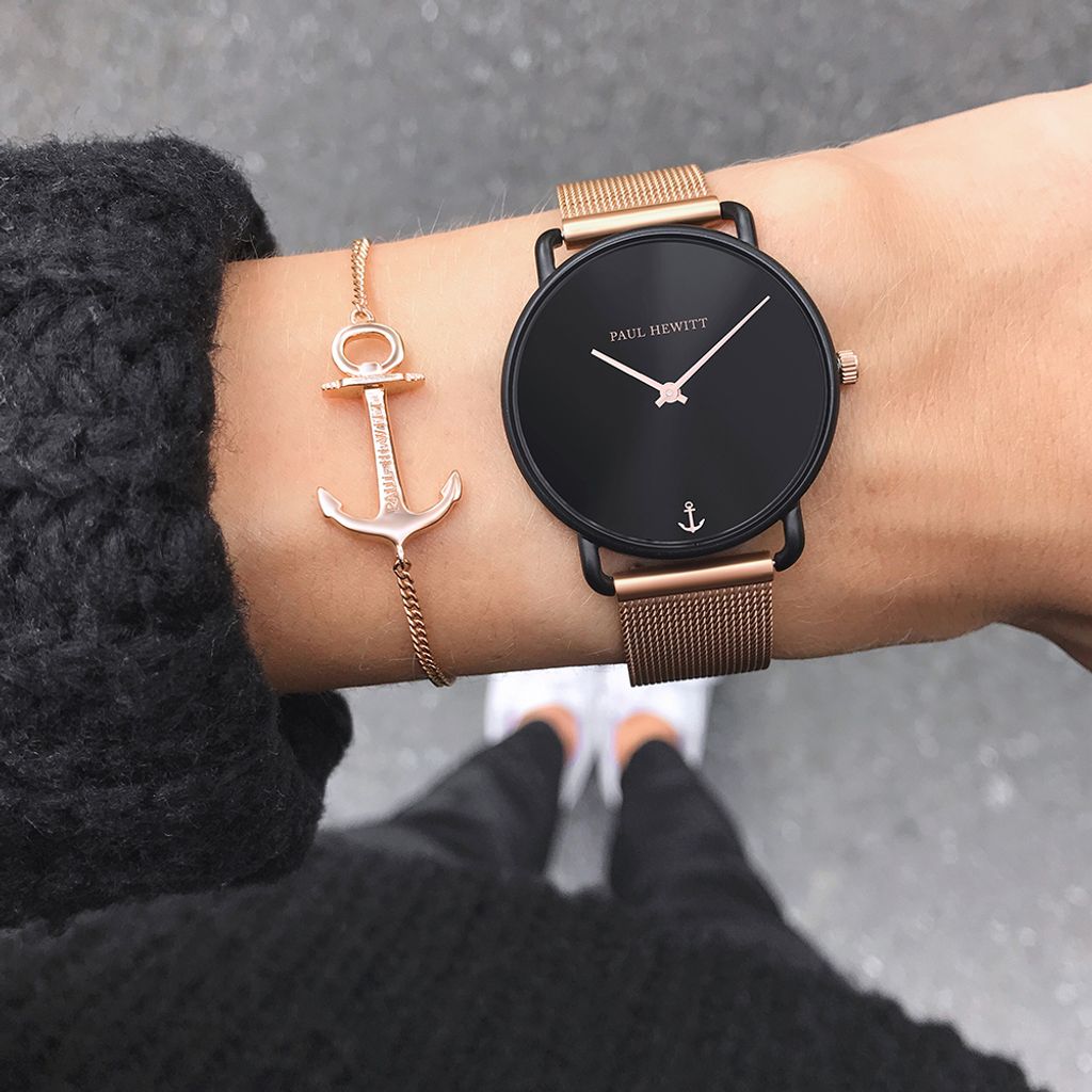 Paul Hewitt | Miss Ocean Line PH-M-B-BS-4S | 海洋女神米蘭腕錶實戴細節