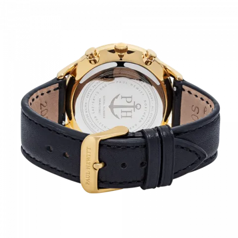 Paul Hewitt | Chrono Line PH-C-S-W-2M | 簡約風格計時腕錶背面