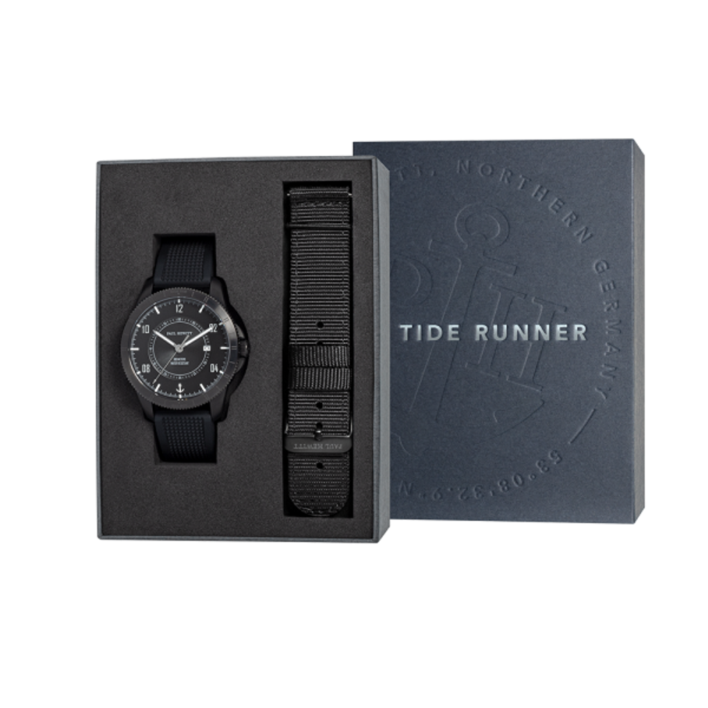 Pack-Uhr-Tide-Runner-Pure-Black-Gun-Metal-Rubber-Schwarz_600x600