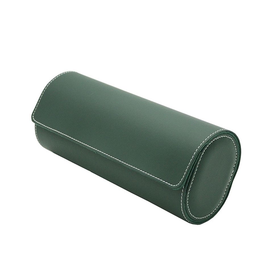手錶收納盒  LBG001-3 皮革手錶收納盒 三入錶盒 質感綠側面