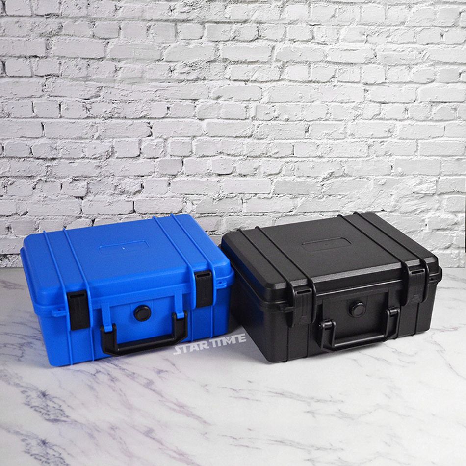 手錶收納盒  可攜帶式 藍色手提防撞手錶收納盒 攜帶方便錶盒 6入錶盒系列圖