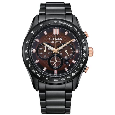 CITIZEN星辰 | hronograph系列 CA4534-81X | 亞洲限定 光動能計時腕錶43mm 正面
