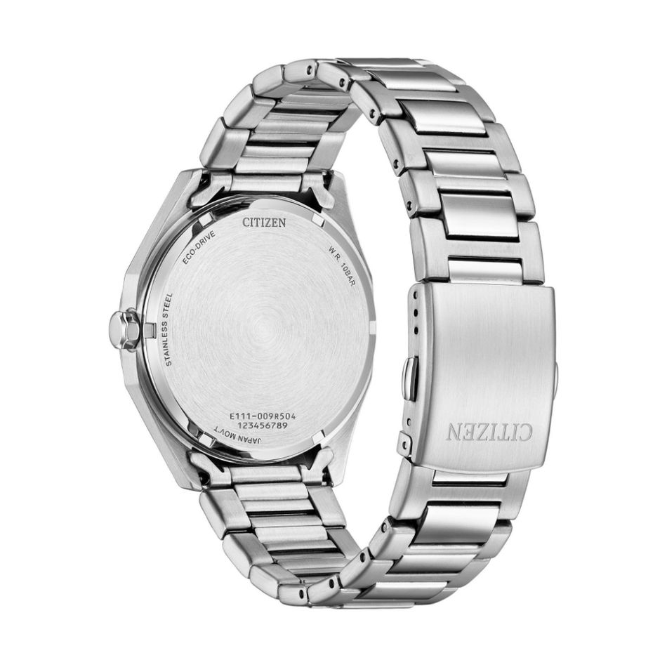 CITIZEN 星辰 | Gents系列 BM7631-87M |  藍夜 八角形格紋錶盤男士腕錶 藍面 背面