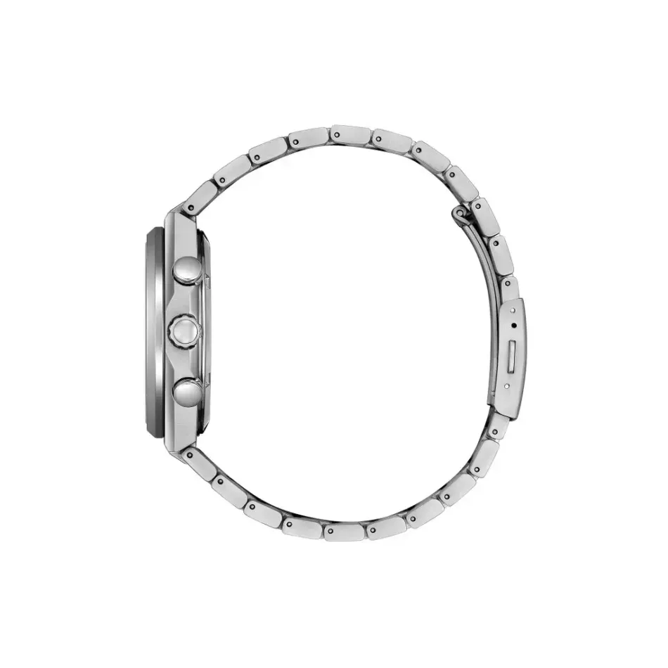 CITIZEN 星辰 | CA4610-85L | 超級鈦光動能計時腕錶 男錶 手錶42.5mm藍色 側面