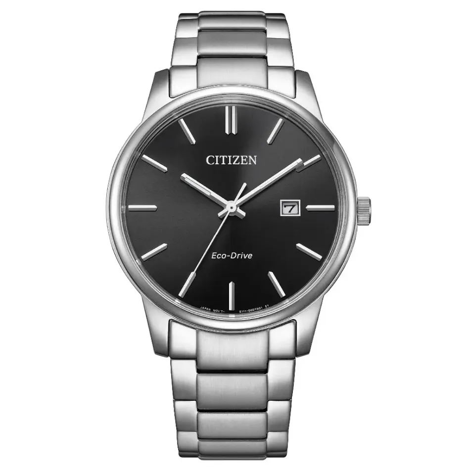 CITIZEN 星辰 | BM6978-93E | 光動能簡約紳士腕錶 正面