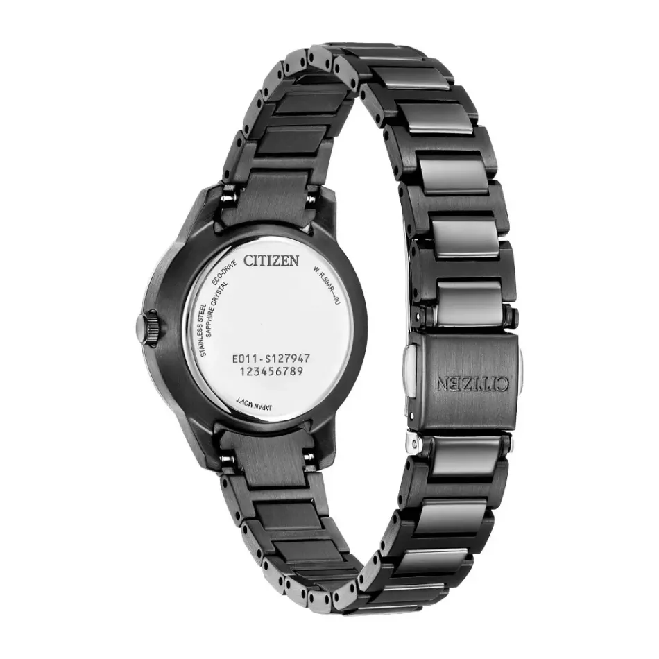 CITIZEN 星辰 無限銀河對錶 限定款 BM7595-89M EW2595-81M 女錶背面