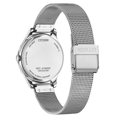 CITIZEN星辰 | LADY'S系列 EM0501-89M | 藍月 光動能 時尚夜光女錶 32mm 背面