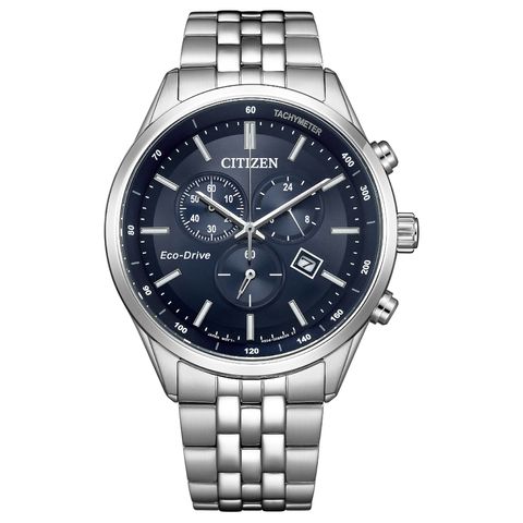 CITIZEN 星辰 I GENT'S系列 AT2570-56L | Eco-Drive 光動能計時腕錶 手錶 男錶 正面