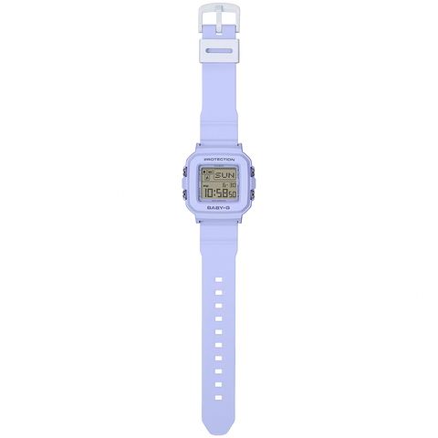 CASIO BABY-G | G+PLUS BGD-10KH-2B | 粉紫色 方形飾品電子錶 平攤