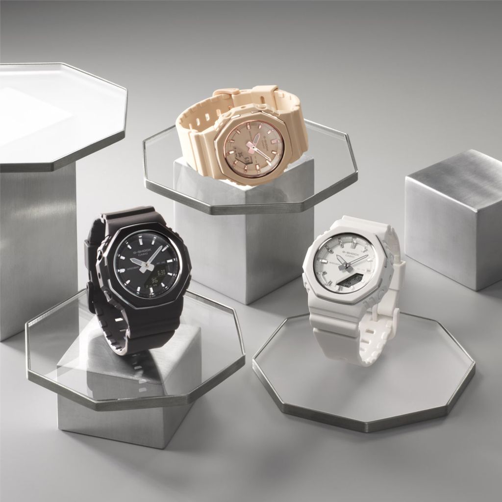 CASIO G-SHOCK | GMA-P2110-4A | WOMEN 經典時尚 八角雙顯腕錶 系列圖