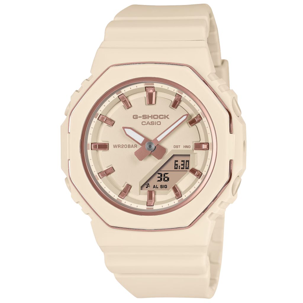 CASIO G-SHOCK | GMA-P2110-4A | WOMEN 經典時尚 八角雙顯腕錶 正面