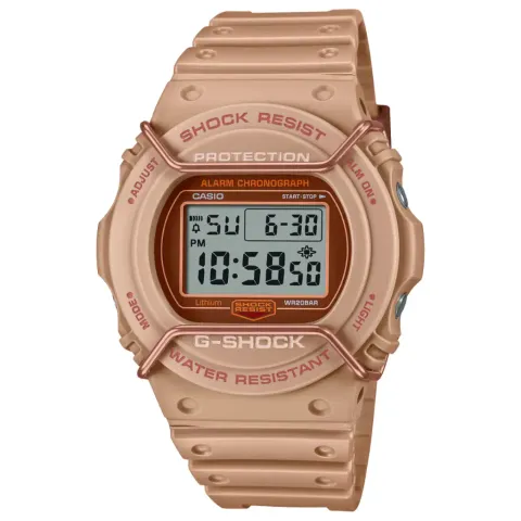 CASIO G-SHOCK | DW-5700PT-5 | 金屬錶面保護器 最新時尚款 正面