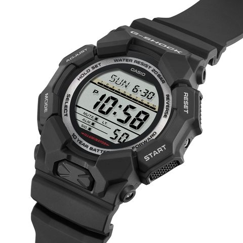 CASIO G-SHOCK | GD-010-1 | 時尚 黑色電子錶 側面