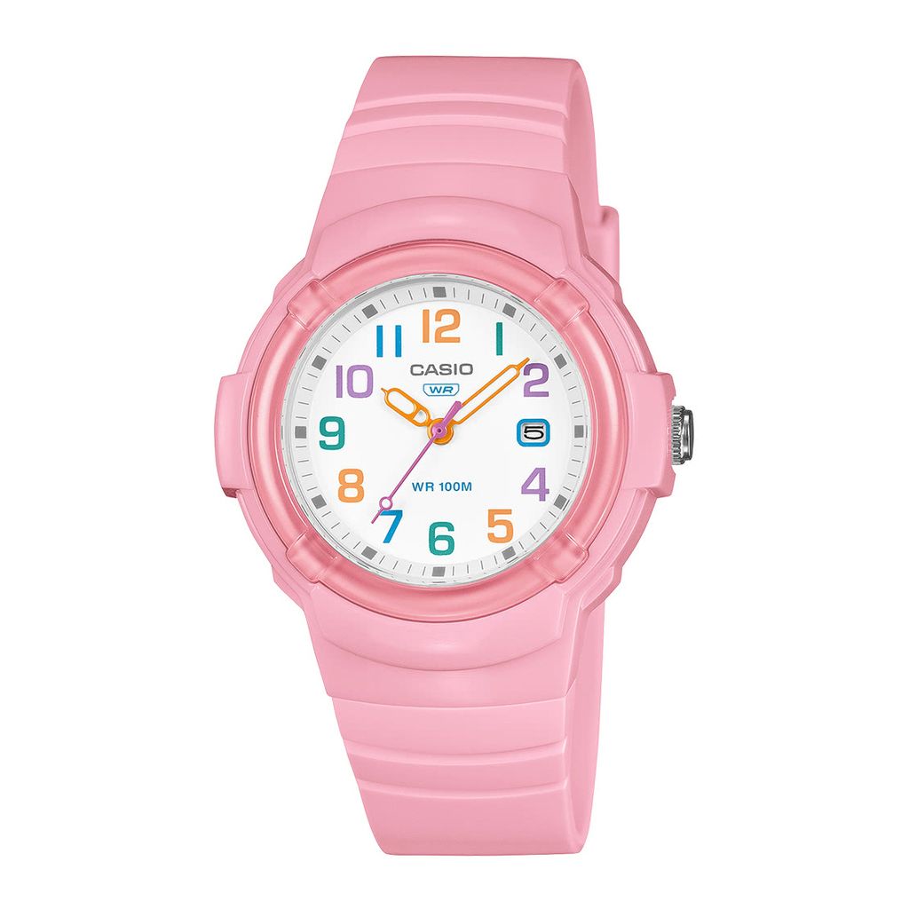 CASIO | LX-800H-4AV | 繽紛多彩 輕巧女錶 學生推薦 正面