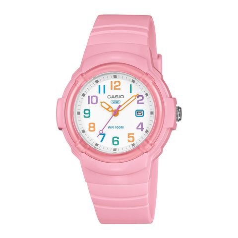 CASIO | LX-800H-4AV | 繽紛多彩 輕巧女錶 學生推薦 正面