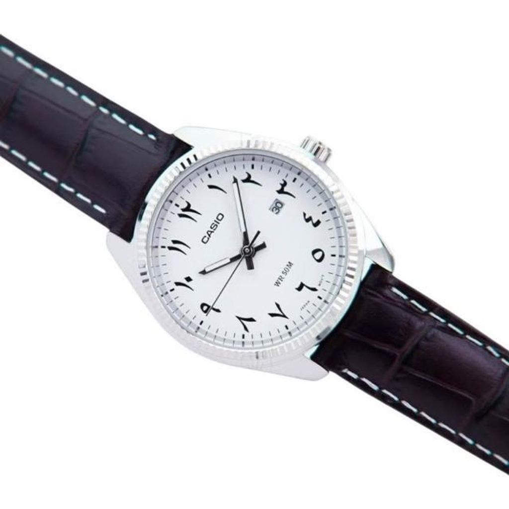 CASIO | LTP-1302L-7B3 | 簡約皮帶腕錶 錶面細節