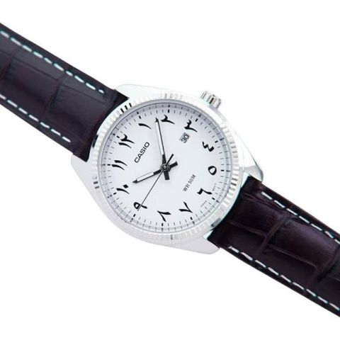 CASIO | LTP-1302L-7B3 | 簡約皮帶腕錶 錶面細節