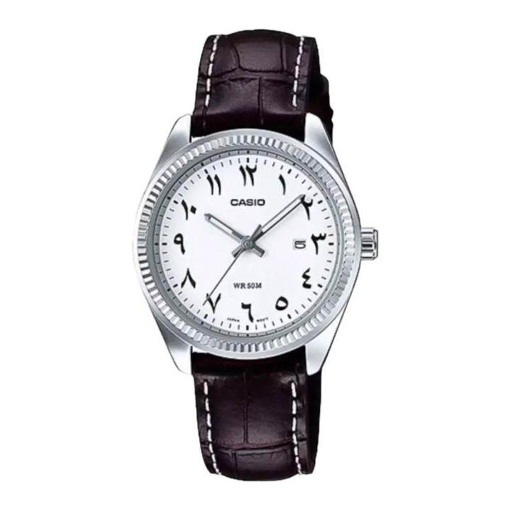 CASIO | LTP-1302L-7B3 | 簡約皮帶腕錶 正面