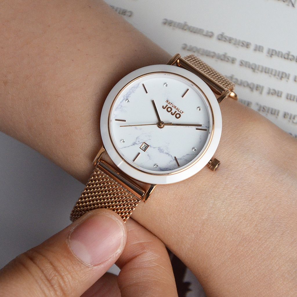 NATURALLY JOJO | JO96979-80R | 都會女性 輕奢華 時尚腕錶 實戴細節