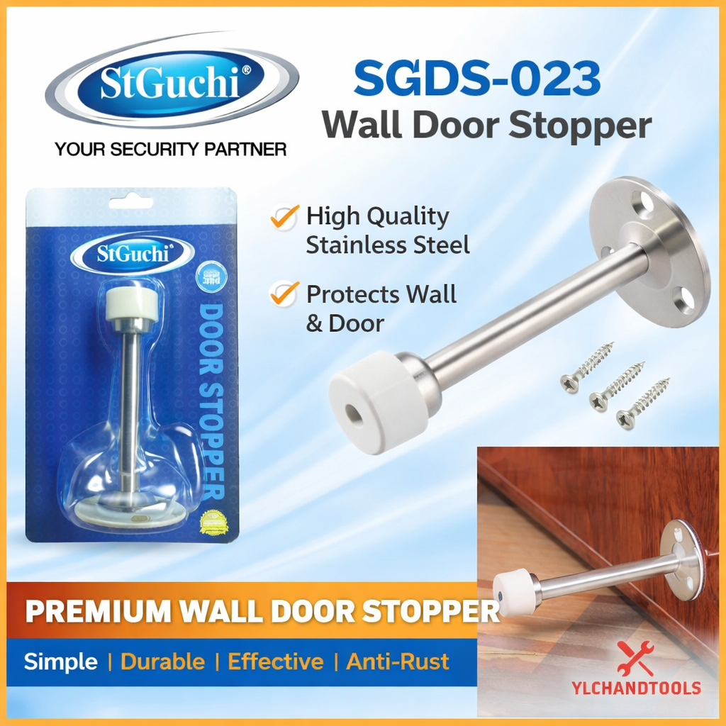 St Guchi wall door stopper details