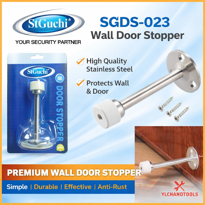 St Guchi wall door stopper details