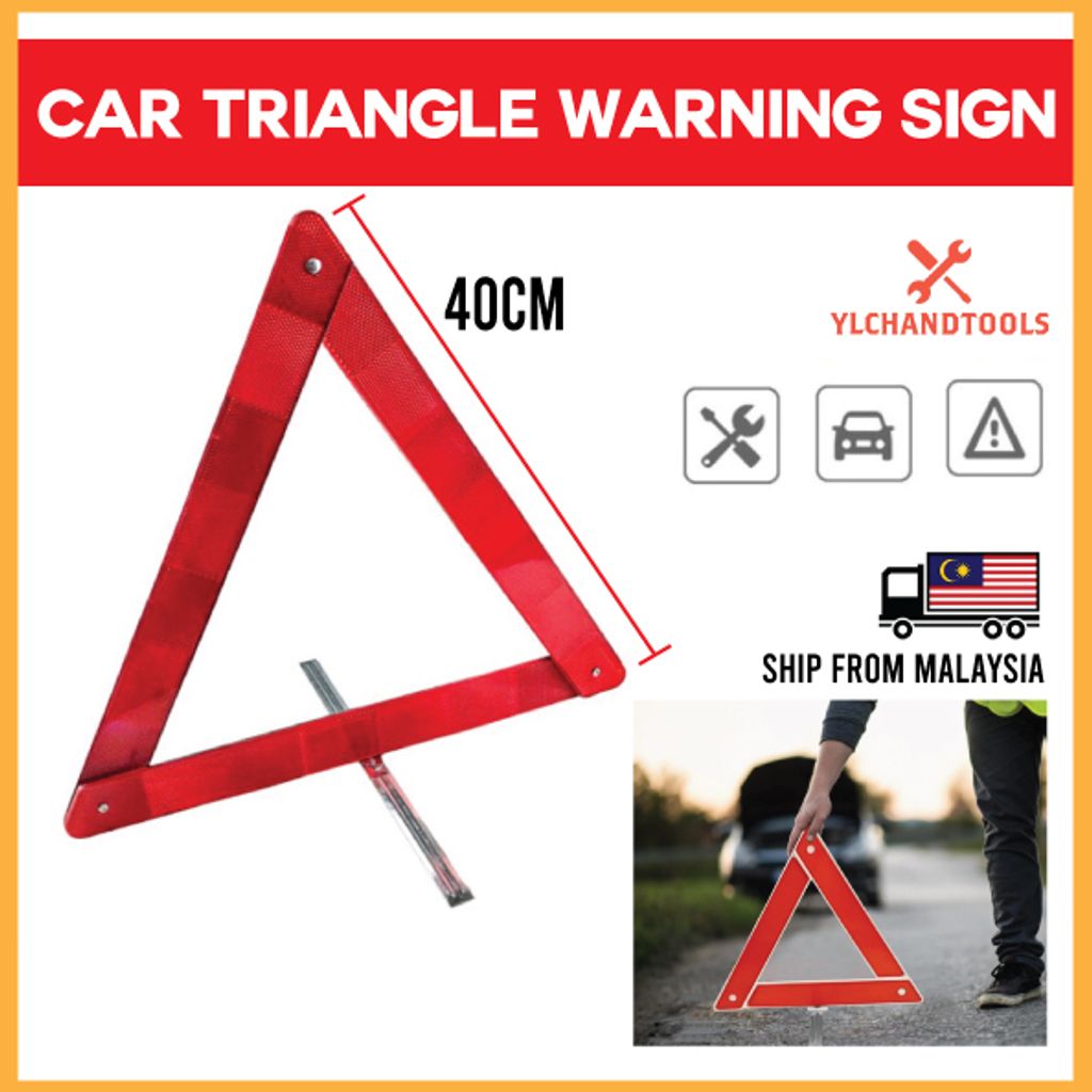 Car-Triangle-Warning-Sign
