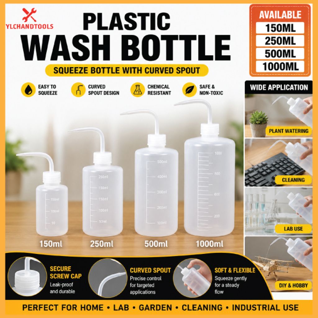 Plastic-wash-bottle