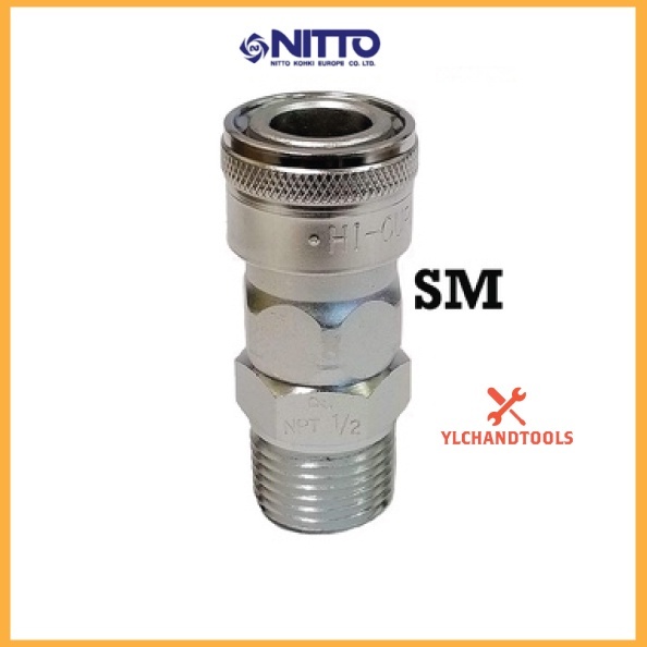  READY STOCK   '' NITTO '' HI COUPLA-20SM,30SM,40SM-5 PC/BOX ( MADE IN JAPAN ) ORIGINAL IMPORT NITTO