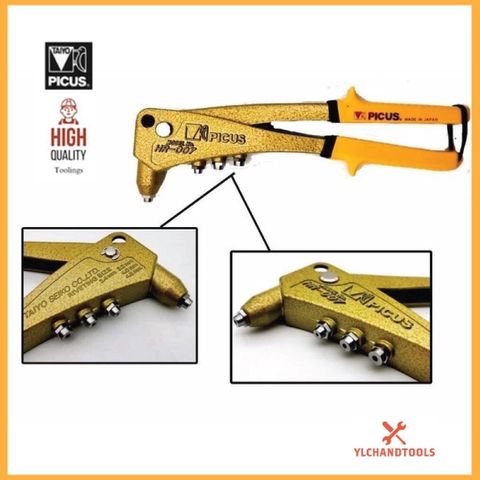 HR-007 TAIYO PICUS HAND RIVET ( MADE IN JAPAN ) 日本柳丁枪 – SKL Hardware ...