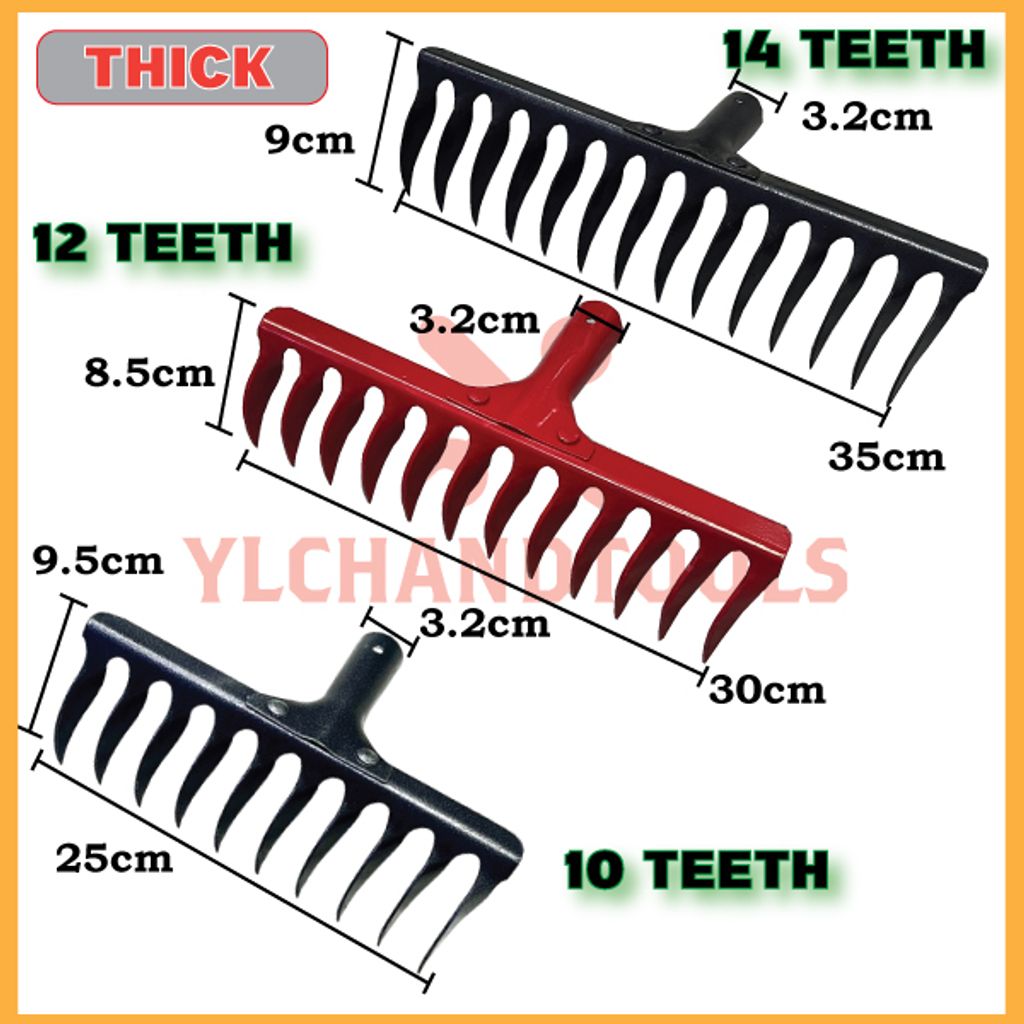 Garden-grass-rake-red-thick-2