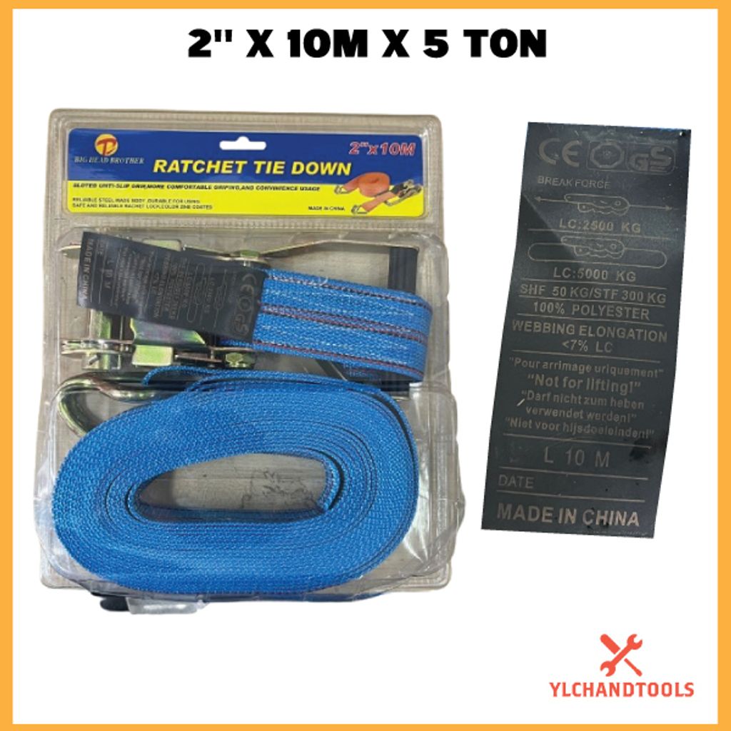 2''-X-10M-X-5-TON-HEAVY-DUTY-RATCHET-TIE-DOWN