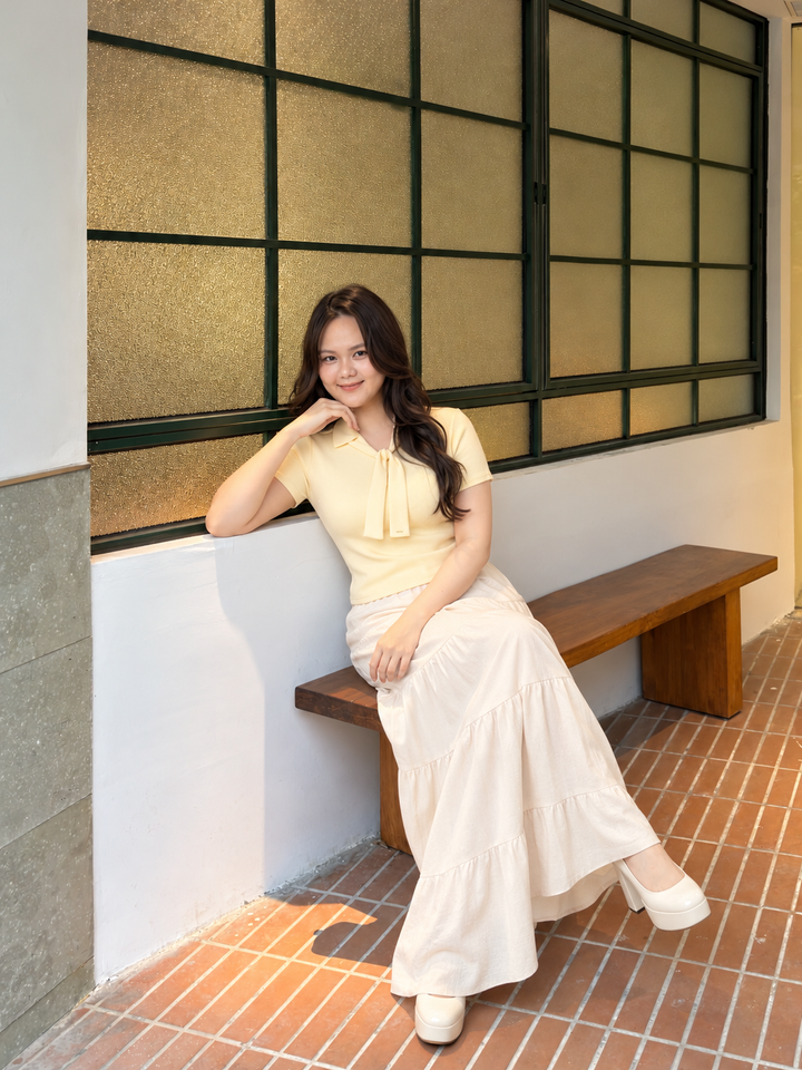 Warm Café Corridor Portrait (1)