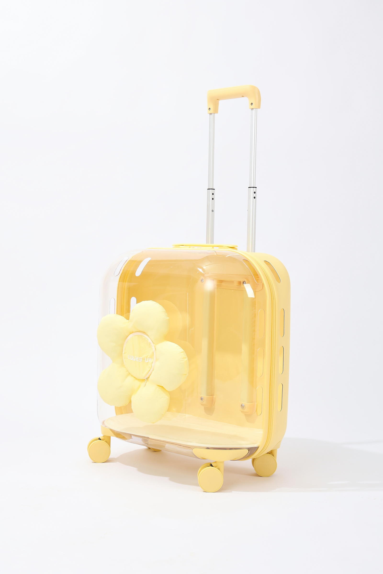 02.LUUKS UP_722960G_Carrier_Flora roller pet travel bag_Yellow_Product_VER_CMYK
