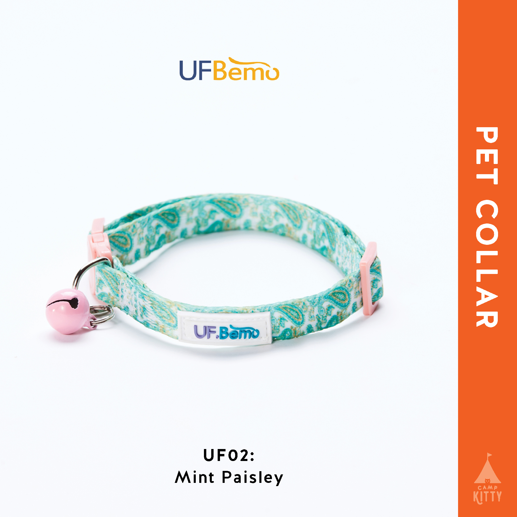 UFBemo_Collar_Blue Gem_Mint Paisley3